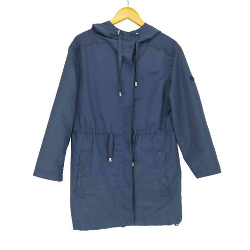 エスカーダスポーツ ESCADA SPORT ナイロンフーデッドハーフコート レディース JPN:36