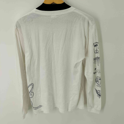 クラクト CLUCT プリントデザイン L/S Tシャツ メンズ import:M