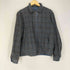 70S TALONジッパー 無地×チェック リバーシブルスウィングトップ メンズ