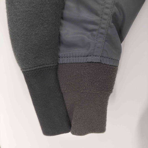 サカイ Sacai Pre Mens Sponge Sweat X Ma-1 Zip Up Hoodie メンズ JPN:1