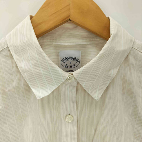 ブルックスブラザーズ BROOKS BROTHERS L/S ストライプシャツ レディース 8