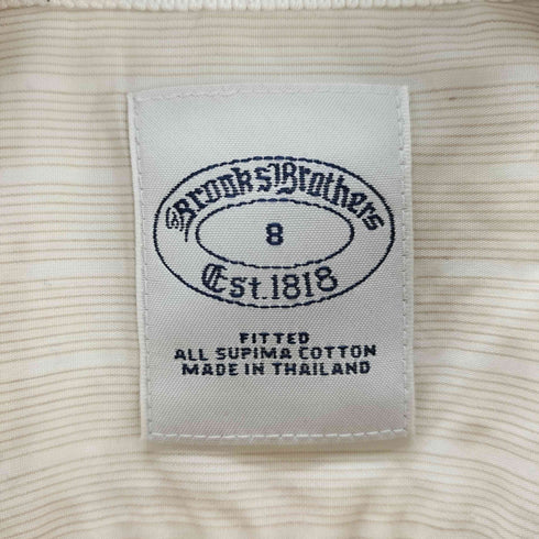 ブルックスブラザーズ BROOKS BROTHERS L/S ストライプシャツ レディース 8