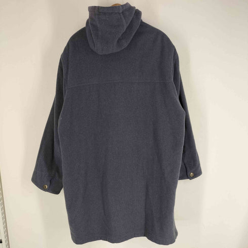 Hunting Club OLD 裏地キルティング 比翼ジップ ダッフルコート メンズ L