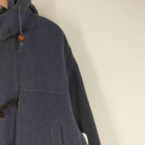 Hunting Club OLD 裏地キルティング 比翼ジップ ダッフルコート メンズ L