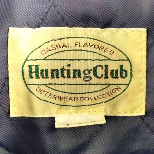 Hunting Club OLD 裏地キルティング 比翼ジップ ダッフルコート メンズ L