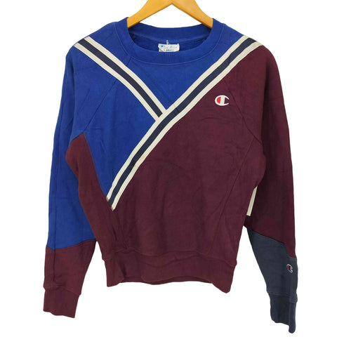 チャンピオン Champion 90sREVERSE WEAVE マルチカラー切替トレーナー メンズ XS
