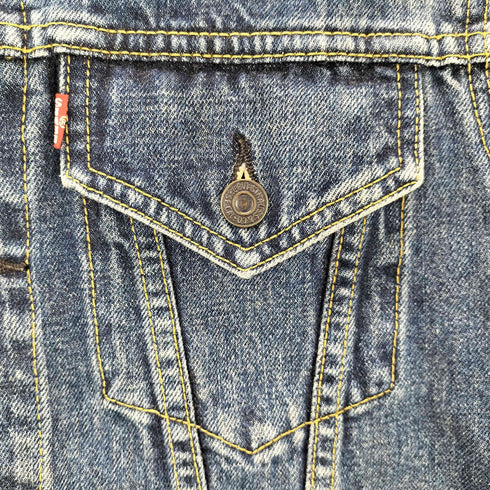 リーバイス Levis 97年 Lot567 ビッグE 香港製 インディゴデニムジャケット メンズ US:38