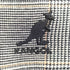 カンゴール KANGOL ロゴ刺繍 チェック柄 ブルゾン ジャケット ワンタック テーパード スラックス セットアップ メンズ ジャケットL パンツM