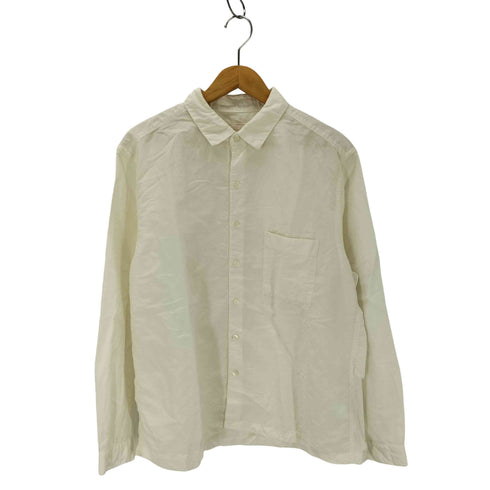 ネストローブコンフェクト nest Robe CONFECT コットンリネンシルク ボックスシャツ メンズ JPN:3