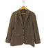 ユニクロ UNIQLO チェック柄テーラードジャケット レディース JPN:L