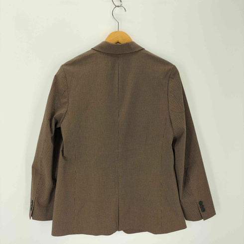 ユニクロ UNIQLO チェック柄テーラードジャケット レディース JPN:L