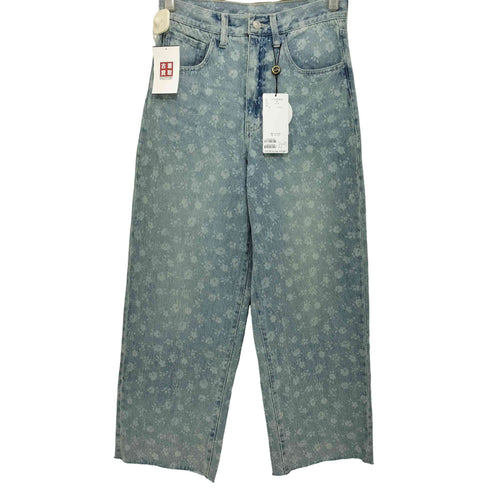 ラウンジドレス Loungedress フラワーデニムパンツ レディース JPN:S