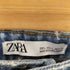ザラ ZARA ダメージ加工 タイトデニムスカート レディース L