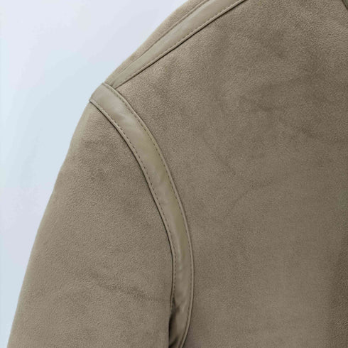 ザラ ZARA ムートンボアジャケット メンズ JPN:M