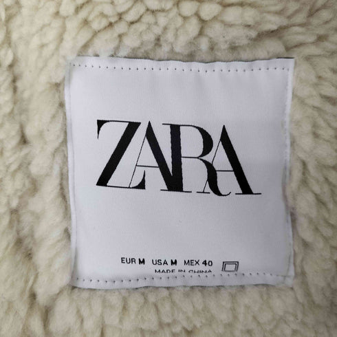 ザラ ZARA ムートンボアジャケット メンズ JPN:M