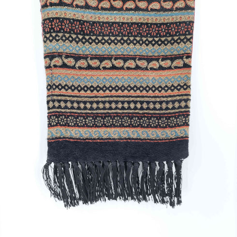 エトロ ETRO シルクウール総柄ストール レディース ONE SIZE