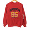 ヘインズ Hanes 90S フロントBIGプリントクルーネックスウェットシャツ Vガゼット メンズ JPN:L