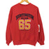 ヘインズ Hanes 90S フロントBIGプリントクルーネックスウェットシャツ Vガゼット メンズ JPN:L