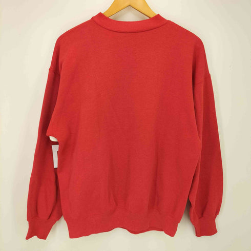 ヘインズ Hanes 90S フロントBIGプリントクルーネックスウェットシャツ Vガゼット メンズ JPN:L