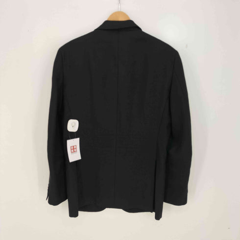 バーニーズニューヨーク BARNEYS NEWYORK 日本製 背抜き サマーウール 2B テーラードジャケット メンズ JPN:48