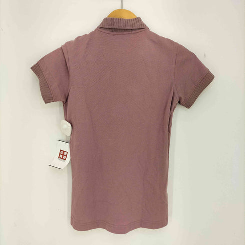 フレッドペリー FRED PERRY マカオ製 コットンピケ 袖リブ ポロシャツ レディース JPN:36