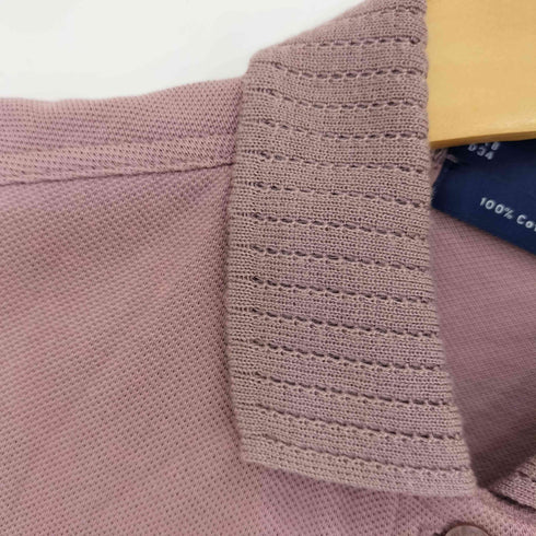 フレッドペリー FRED PERRY マカオ製 コットンピケ 袖リブ ポロシャツ レディース JPN:36