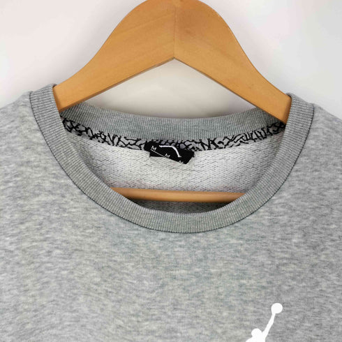 ジョーダンブランド JORDAN BRAND ロゴプリント 袖切替 クルーネックスウェット メンズ import:M