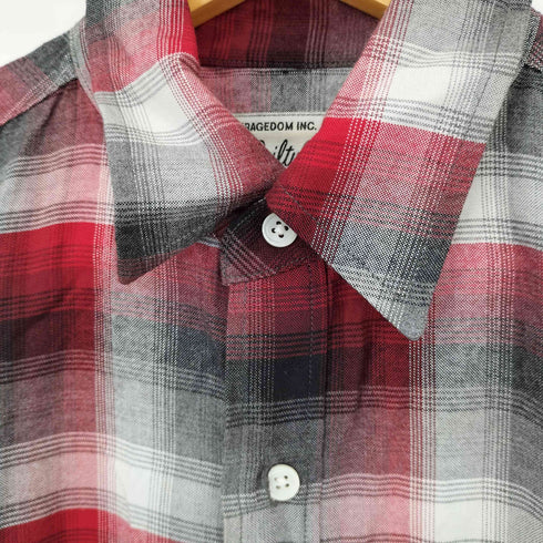 ワコマリア WACKO MARIA PARADISE TOKYO バックチェーンステッチ オンブレレーヨンS/S シャツ メンズ JPN:M
