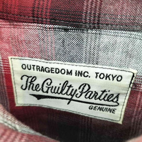 ワコマリア WACKO MARIA PARADISE TOKYO バックチェーンステッチ オンブレレーヨンS/S シャツ メンズ JPN:M