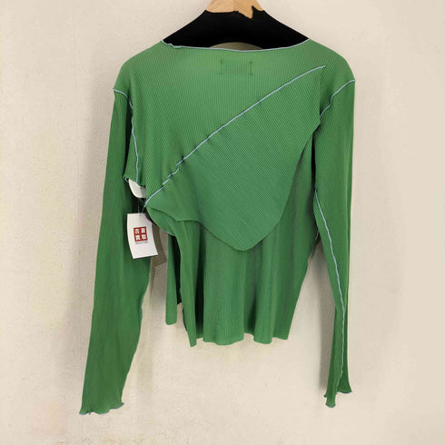 トゥードゥーコトハヨコザワ todo kotoha yokozawa pleats top long sleeve レディース