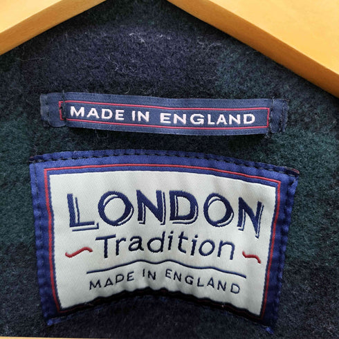 ロンドントラディション LONDON TRADITION イングランド製 ショート丈ダッフルコート レディース 36