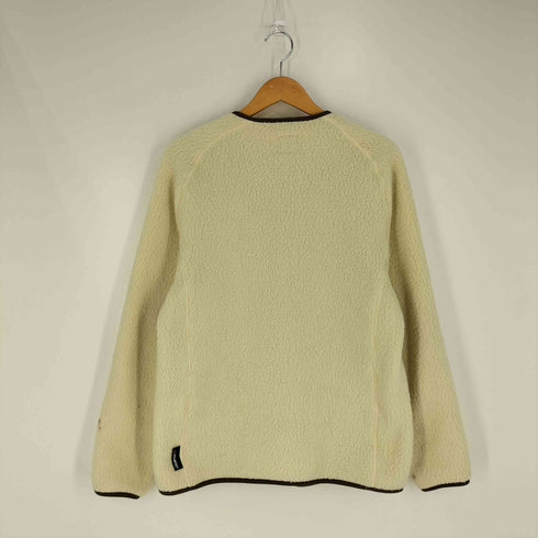 タラスブルバ TARAS BOULBA POLARTEC ロゴ刺繍 ノーカラー ボア フリースジャケット メンズ import:L