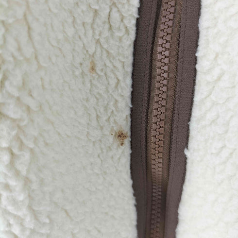 タラスブルバ TARAS BOULBA POLARTEC ロゴ刺繍 ノーカラー ボア フリースジャケット メンズ import:L