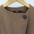ユニクロプラスジェイ UNIQLO+J ダブルフェイス ノーカラー ウール ジャケット レディース JPN:L