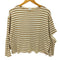 ロクビューティーアンドユースユナイテッドアローズ 6 BEAUTY & YOUTH UNITED ARROWS BORDER SLIT SLEEVE PULLOVER レディース 36