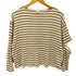 ロクビューティーアンドユースユナイテッドアローズ 6 BEAUTY & YOUTH UNITED ARROWS BORDER SLIT SLEEVE PULLOVER レディース 36