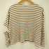 ロクビューティーアンドユースユナイテッドアローズ 6 BEAUTY & YOUTH UNITED ARROWS BORDER SLIT SLEEVE PULLOVER レディース 36