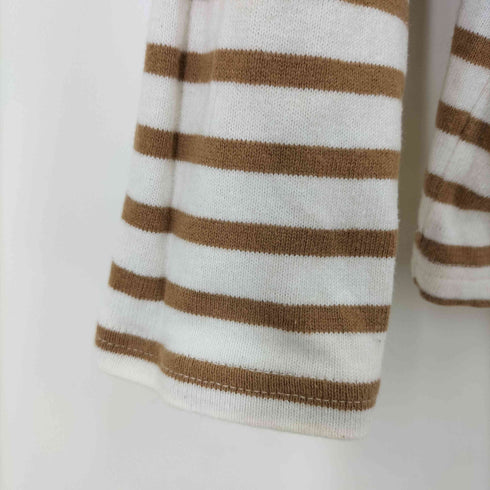 ロクビューティーアンドユースユナイテッドアローズ 6 BEAUTY & YOUTH UNITED ARROWS BORDER SLIT SLEEVE PULLOVER レディース 36