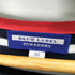 バーバリーブルーレーベル BURBERRY BLUE LABEL ドッキングデザイン ボーダーワンピース 金ボタン レディース EUR:38