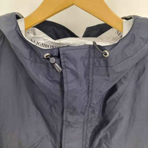 ネイバーフッド NEIGHBORHOOD 13AW OVERFLOW/N-JKT オーバーフロー フーデッド ナイロンジャケット リップストップ 止水ジップ メンズ JPN:L