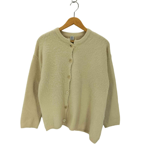 トーテム toteme NOMA cardigan アシンメトリーデザイン カシミアモヘア混 カーディガン レディース import:XS