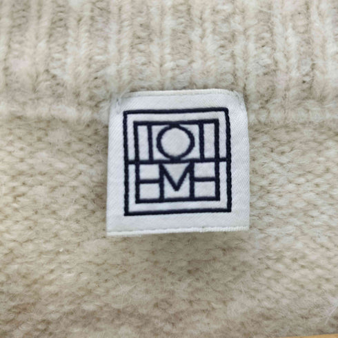 トーテム toteme NOMA cardigan アシンメトリーデザイン カシミアモヘア混 カーディガン レディース import:XS