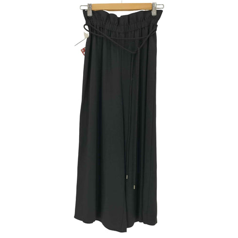 セオリー theory POWDER CREPE/FLUID PULL ON B ワイドクロップドパンツ レディース JPN:XS