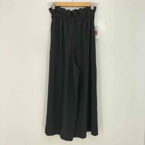 セオリー theory POWDER CREPE/FLUID PULL ON B ワイドクロップドパンツ レディース JPN:XS