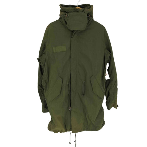 ユニフォームエクスペリメント uniform experiment 11SS ロゴ ワッペン コットンナイロン モッズコート メンズ JPN:3