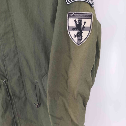 ユニフォームエクスペリメント uniform experiment 11SS ロゴ ワッペン コットンナイロン モッズコート メンズ JPN:3