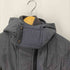 HK WORKS LONDON フーデッド中綿ジャケット メンズ JPN:L