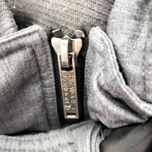 HK WORKS LONDON フーデッド中綿ジャケット メンズ JPN:L