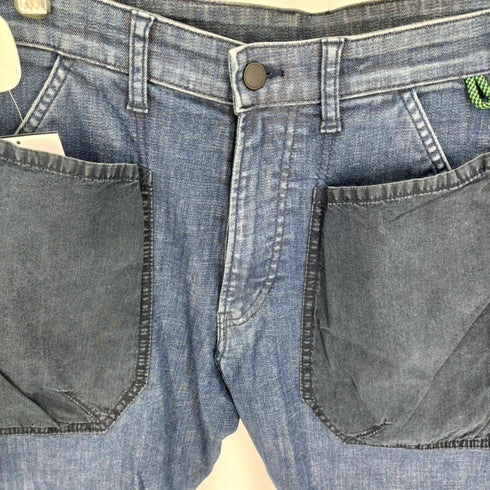 H.A.K.U ストレッチ ハンズフリー ロークロッチスキニー パンツ デニムパンツ メンズ JPN:L