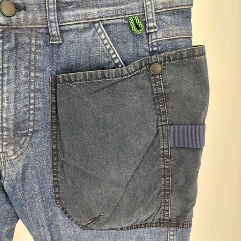 H.A.K.U ストレッチ ハンズフリー ロークロッチスキニー パンツ デニムパンツ メンズ JPN:L